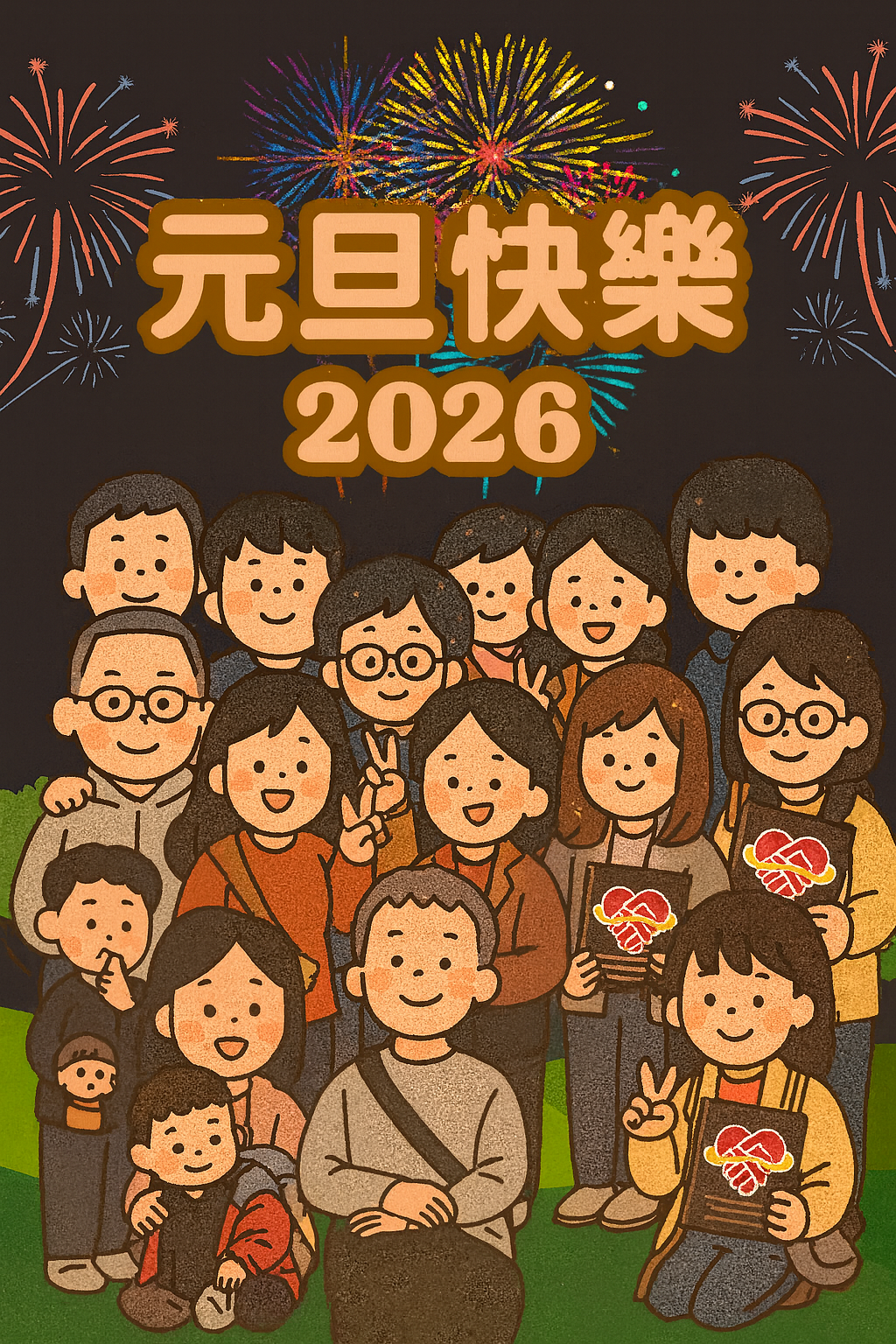2026 元氣滿滿登場！元旦快樂～