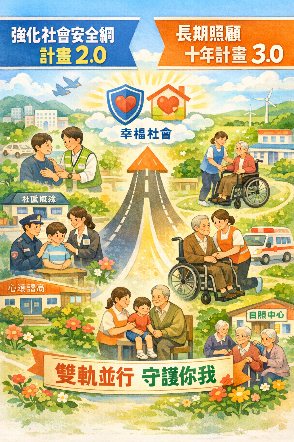 長照2.0即將結束，邁入3.0的計畫